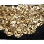 Upcycled Petal Clutch Purse